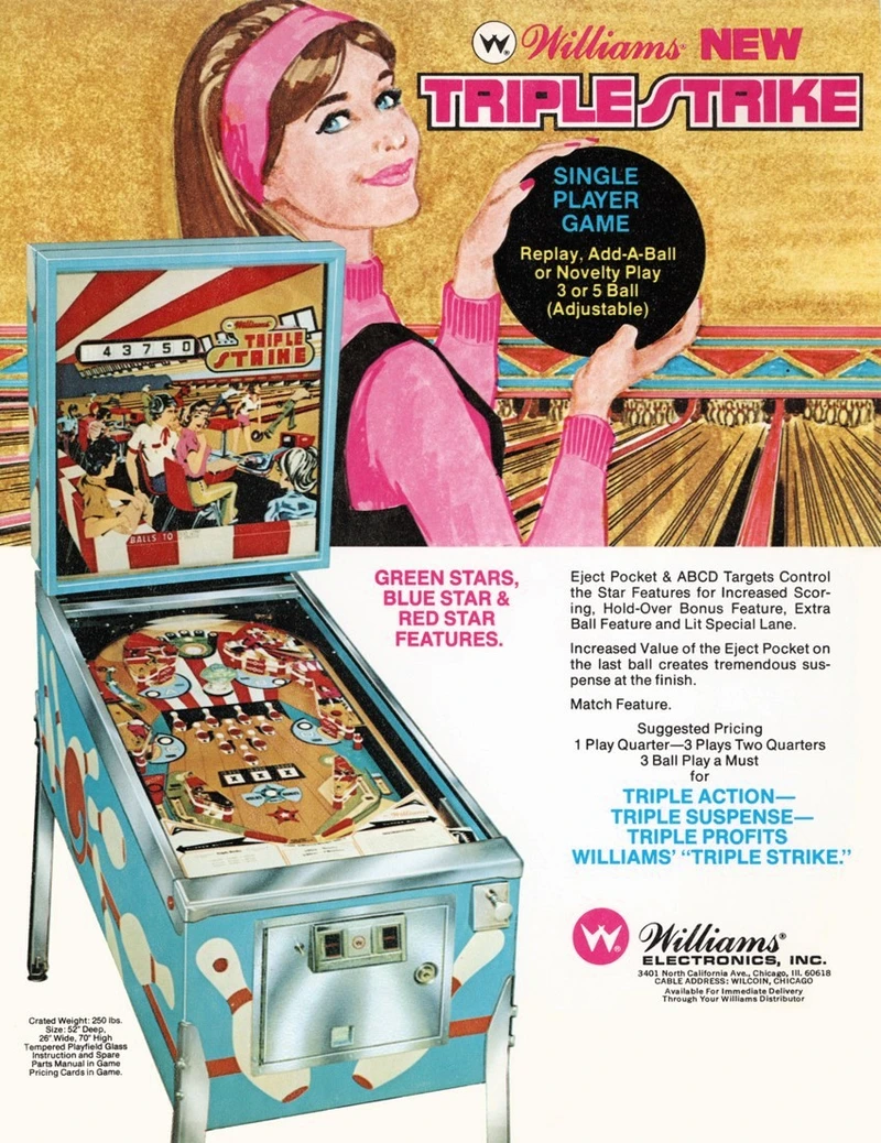 Flyer for Triple Strike