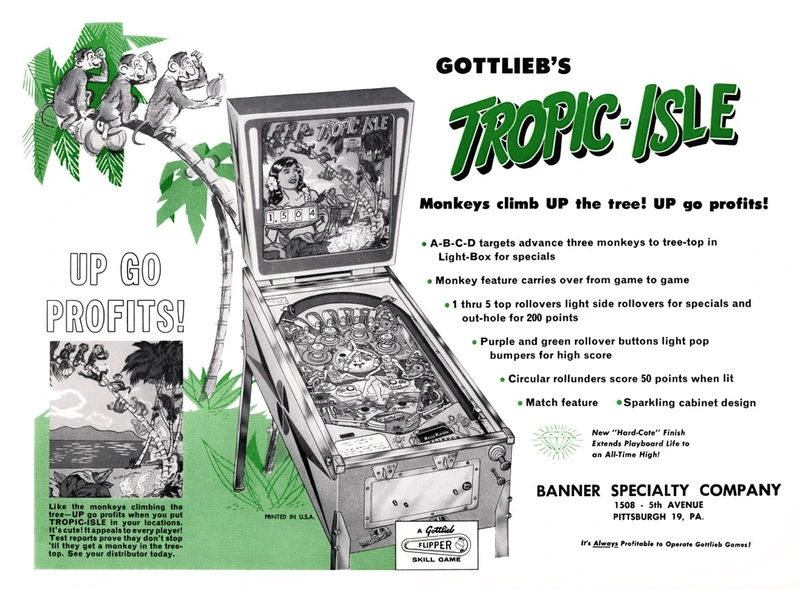 Flyer for Tropic Isle