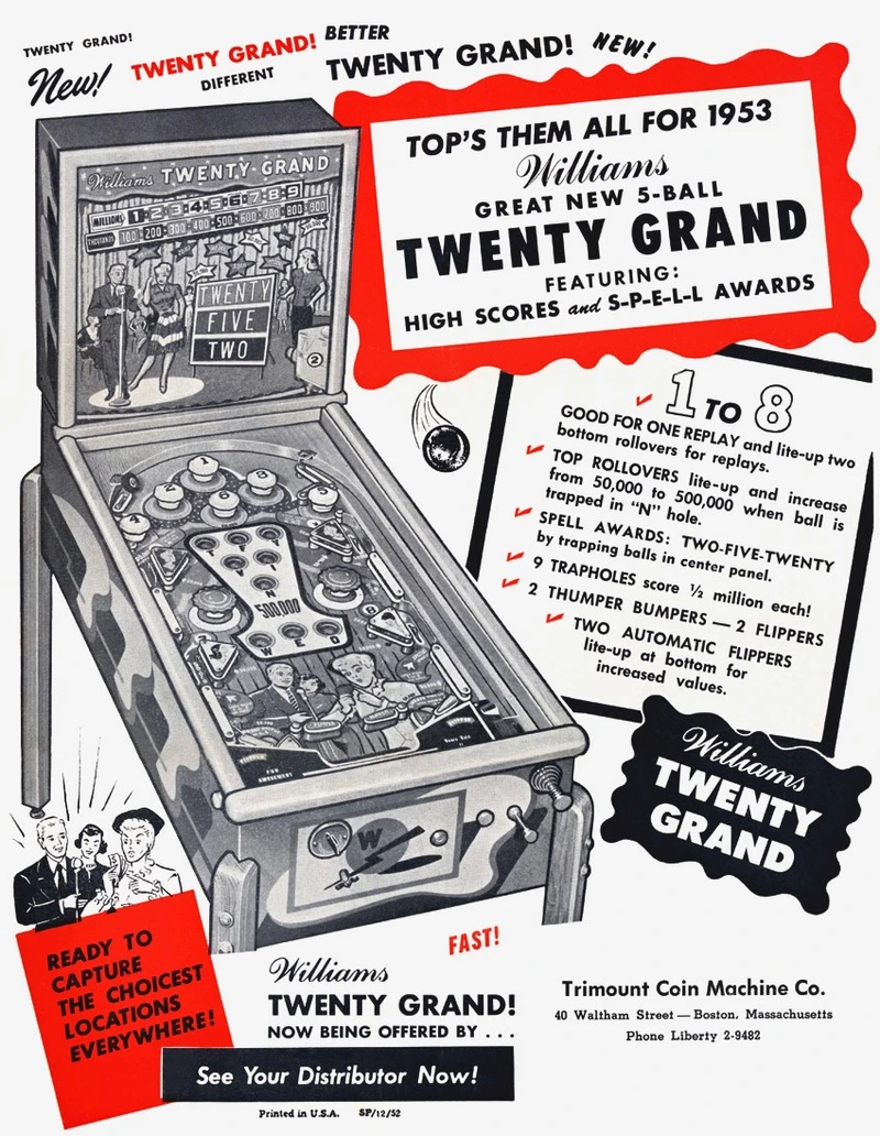 Dépliant pour Twenty Grand