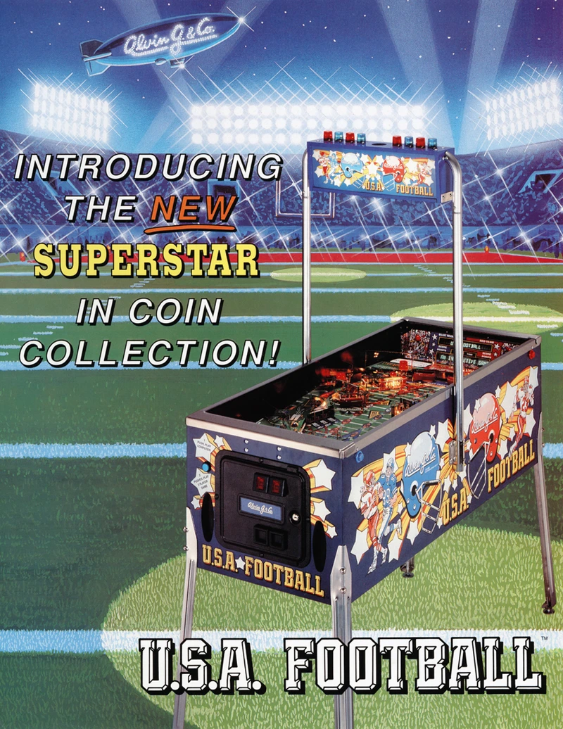 Flyer for U.S.A. Football