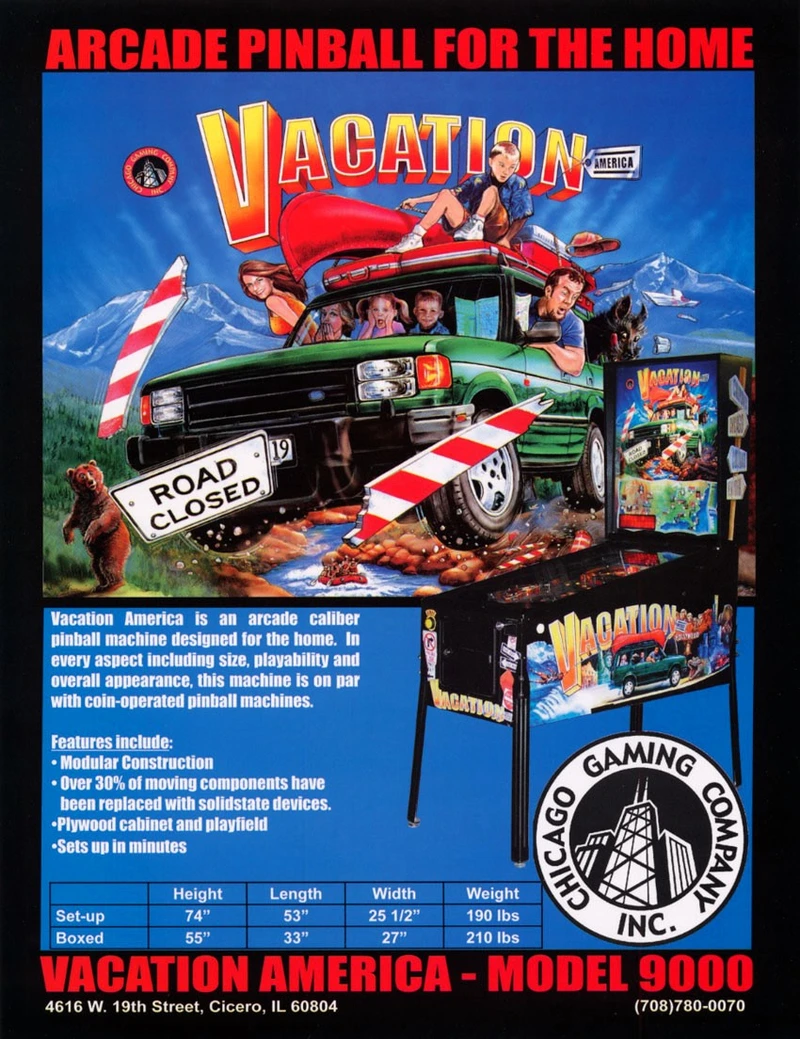 Flyer for Vacation America