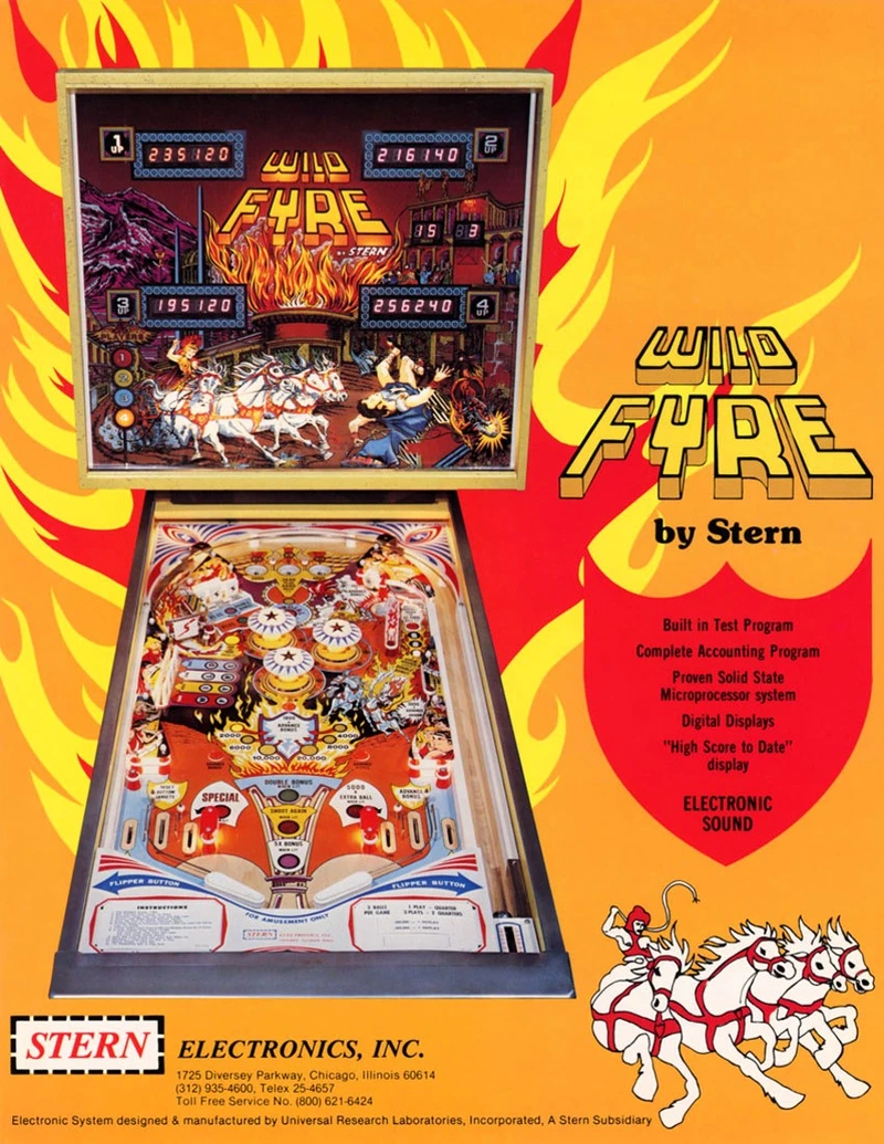 Flyer for Wild Fyre