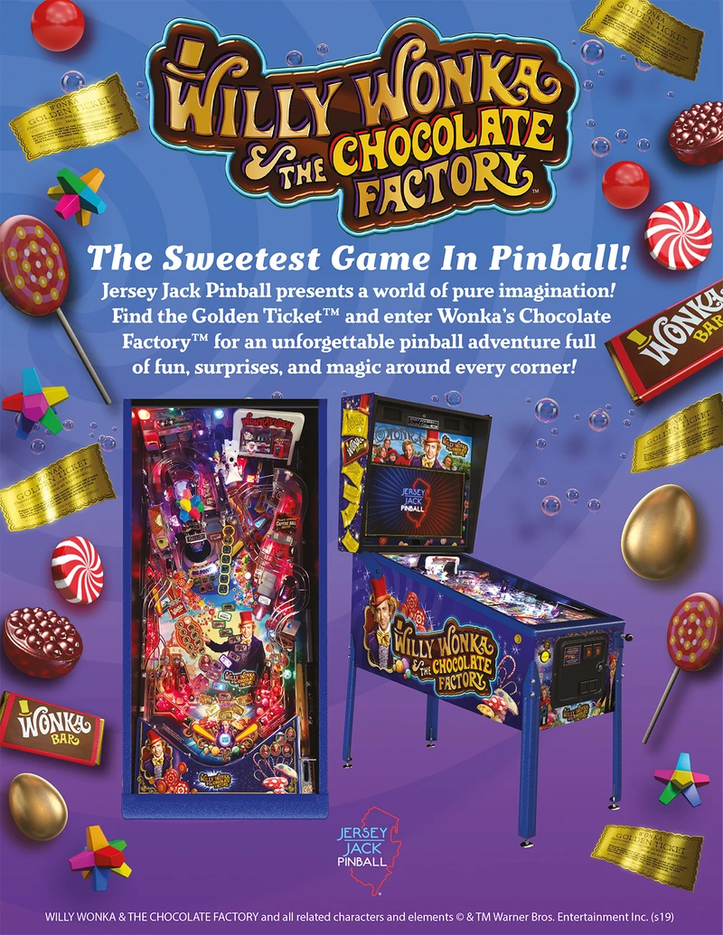 Dépliant pour Willy Wonka & The Chocolate Factory