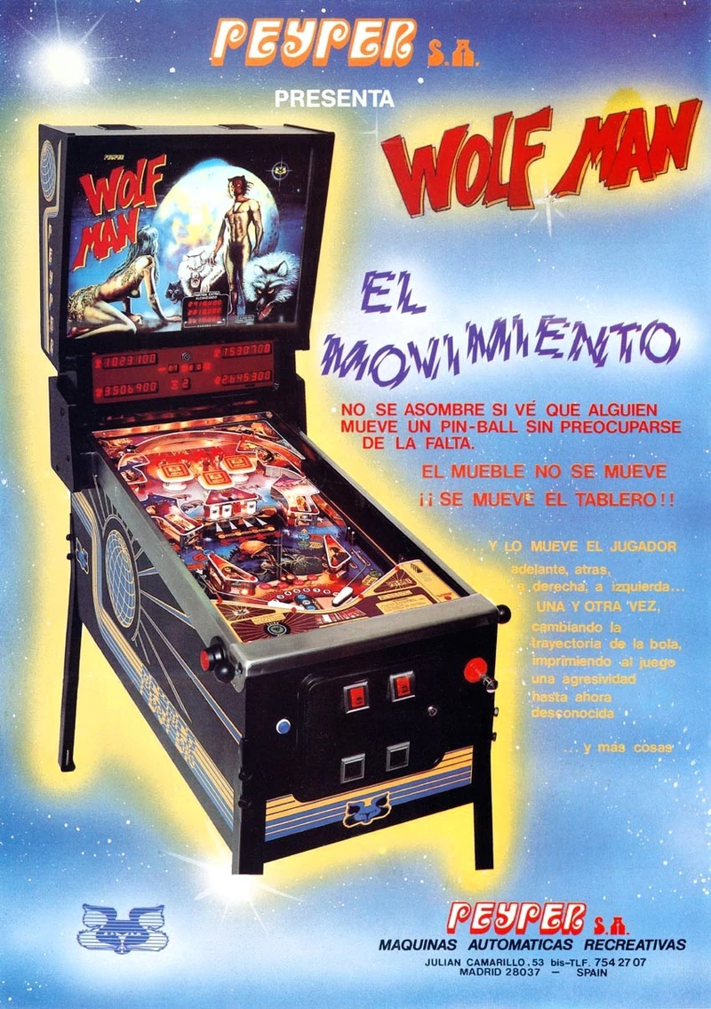 Dépliant pour Wolf Man