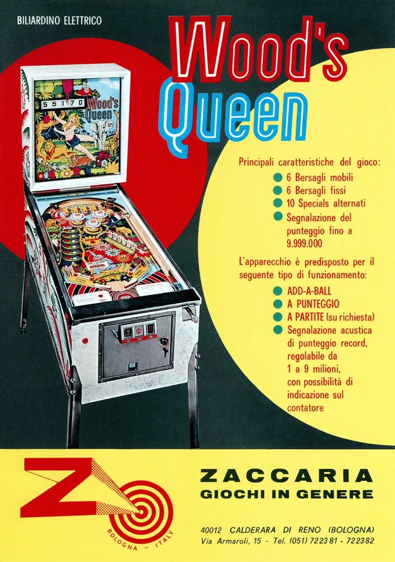 Flyer for Wood's Queen (1P)