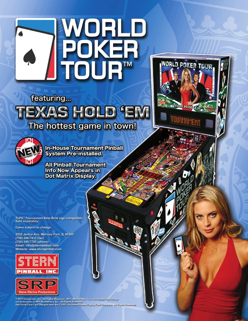 Flyer for World Poker Tour
