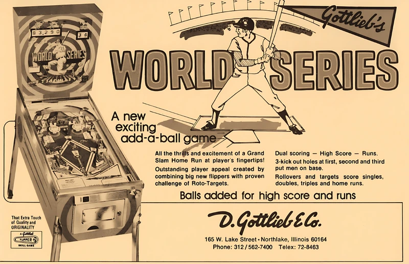 Flyer for World Series